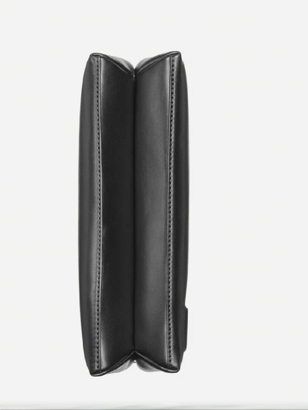 DKNY Tinsley Crossbody with Wide Adjustable Strap Black Faux Leather - Picture 4 of 12